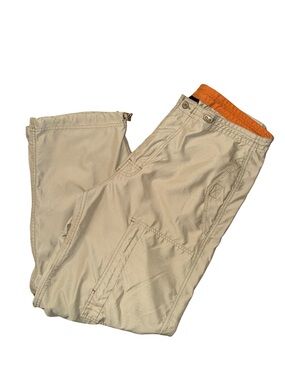 Vintage Y2K GAP Khaki Cargo Pants With Bungees Size Medium